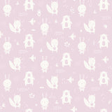 4060-91303 Bitsy Pink Woodland Wallpaper