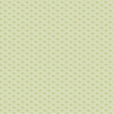 3113-12082 Sweetgrass Green Lattice Wallpaper