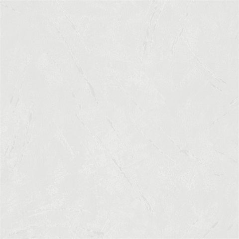 33665 White Faux Plaster Texture Wallpaper - Main Image