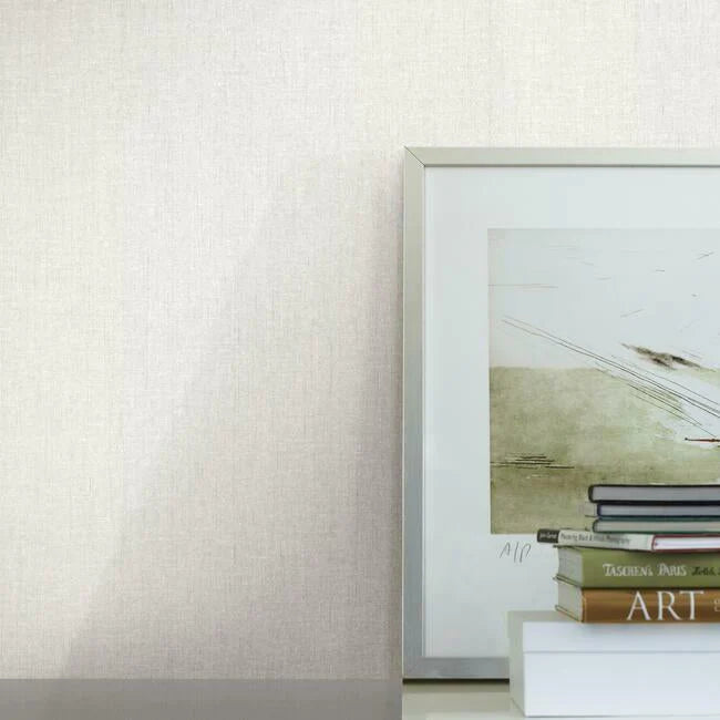 Ivory Pearl Weave  Wallpaper