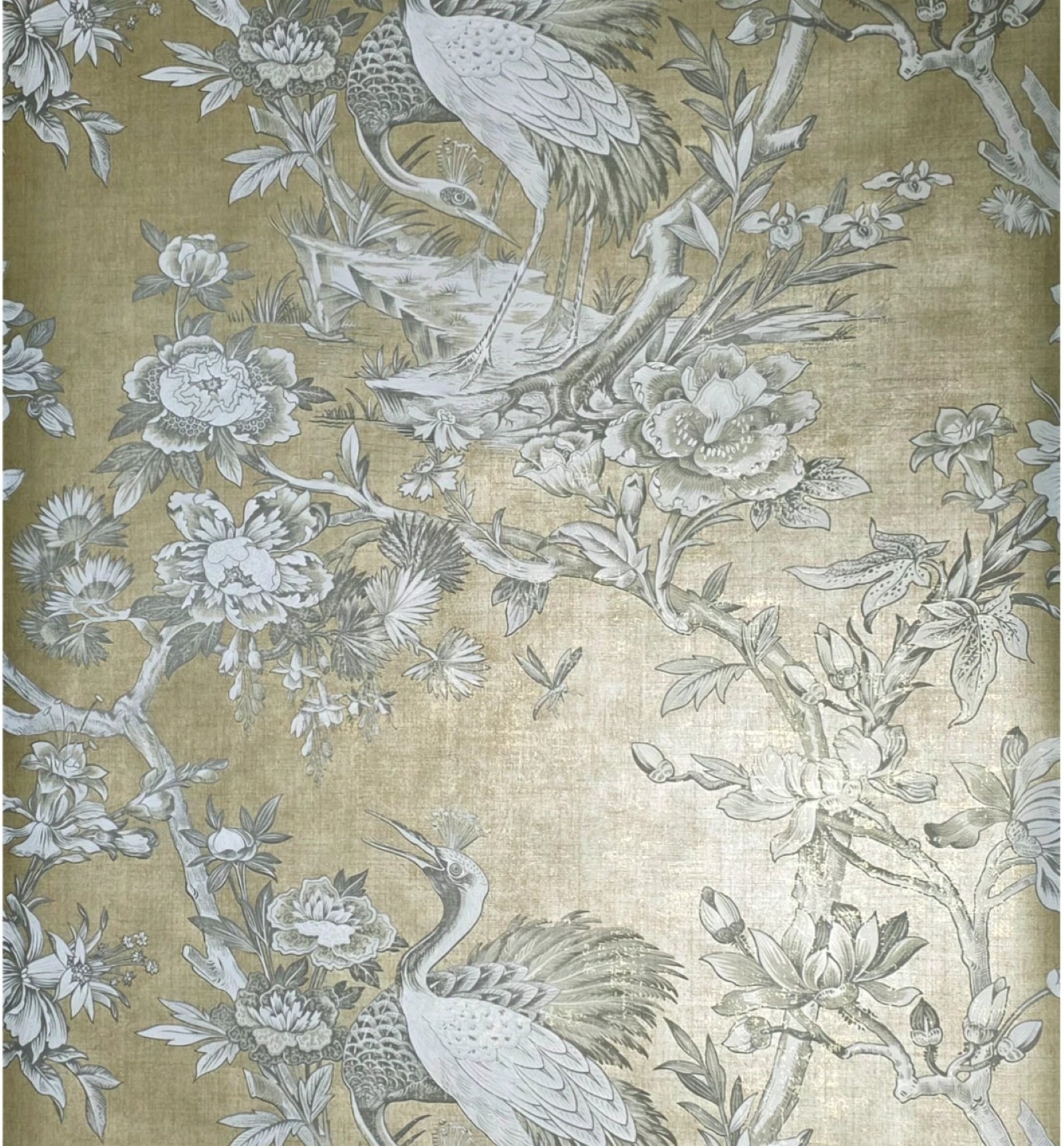 AF41305GoldfoilmetallicgrayChi