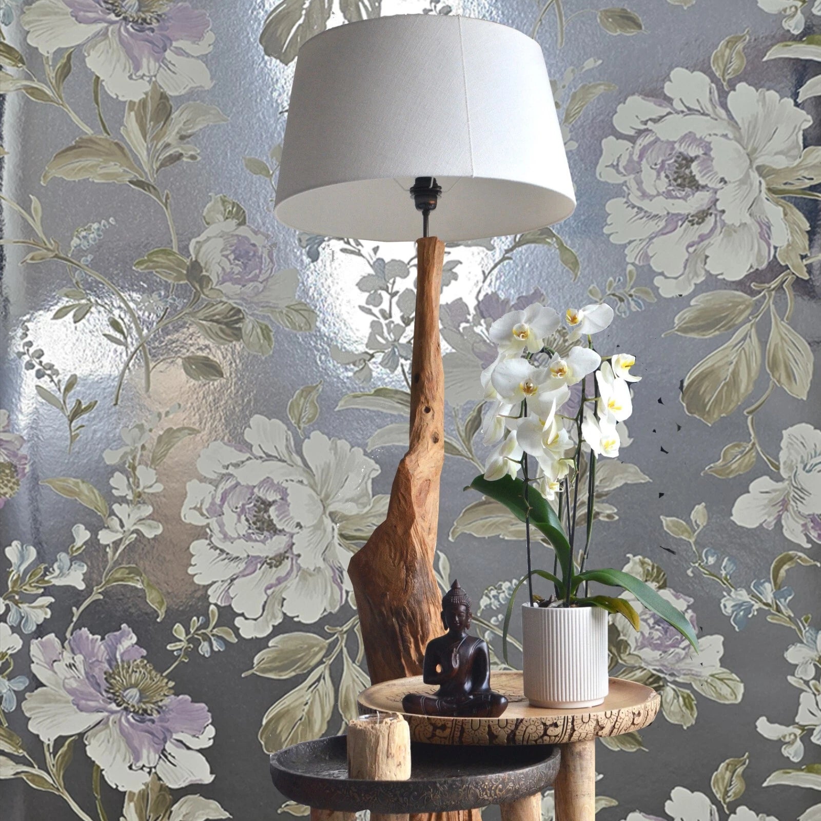 CB54404Silverfoilmetallicpurpl