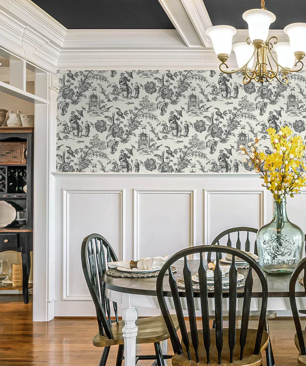 FC61800 Poppy Seed Colette Chinoiserie Wallpaper – wallcoveringsmart