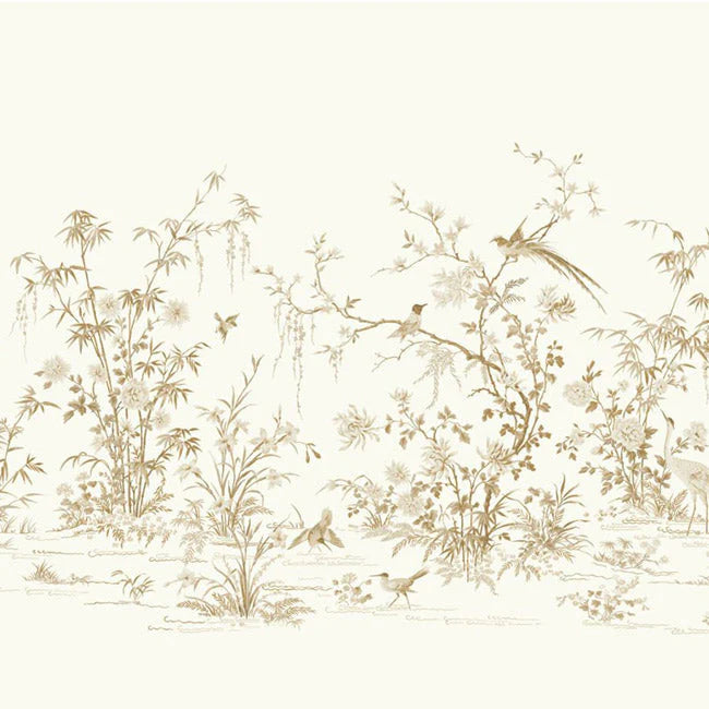 KT2262M Flowering Vine Chinoiserie Mural – wallcoveringsmart