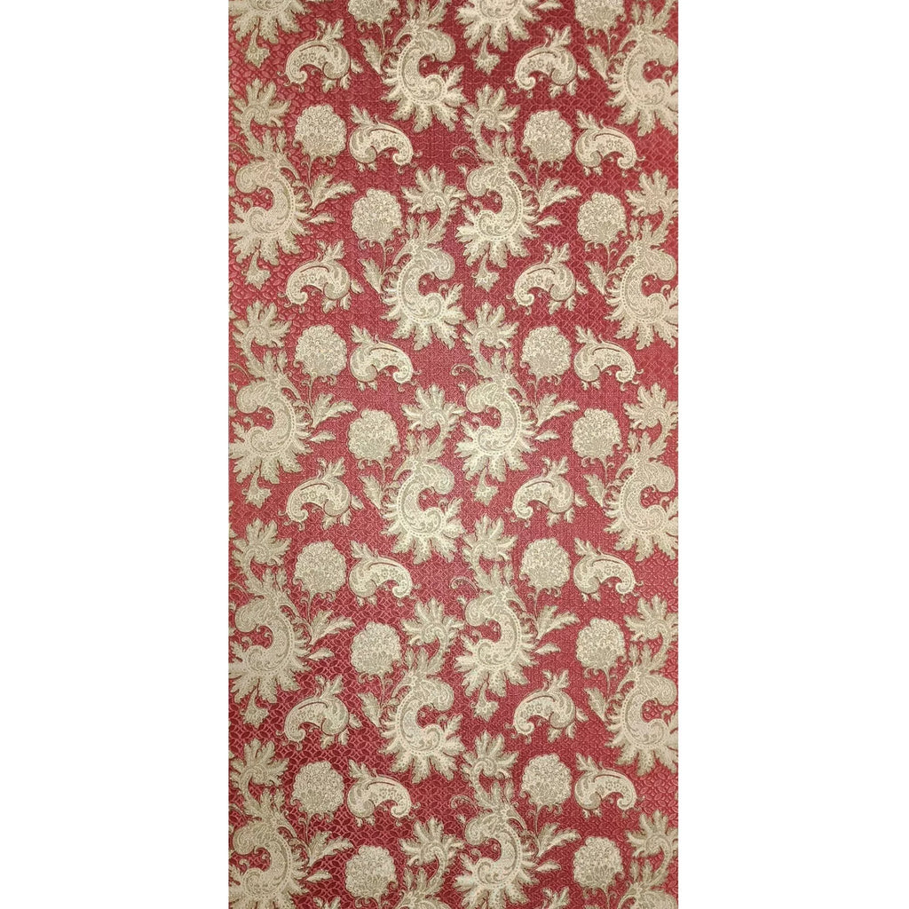 M50507ShimmerRedgoldfauxsilkfa