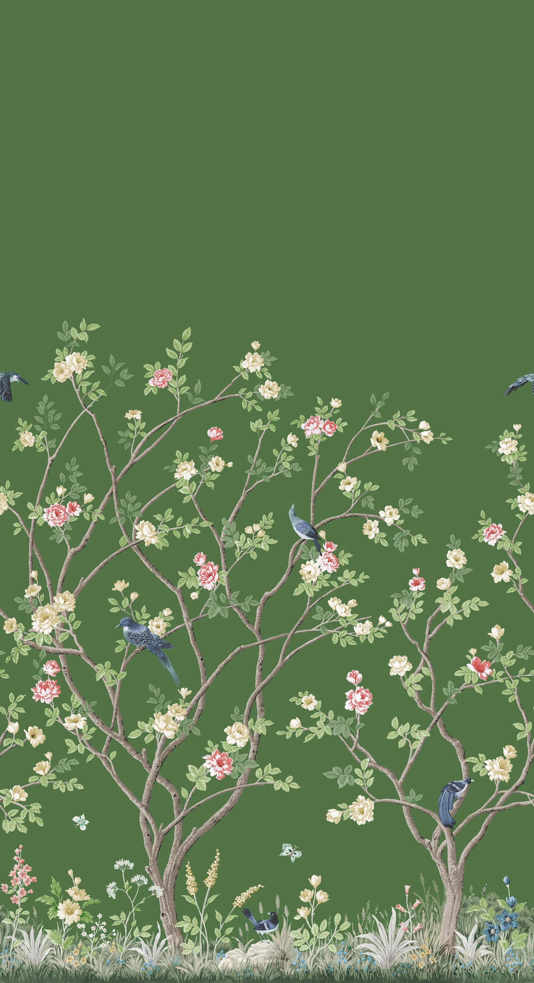 MU0316MW1 Ronald Redding Lingering Garden Wallpaper Mural