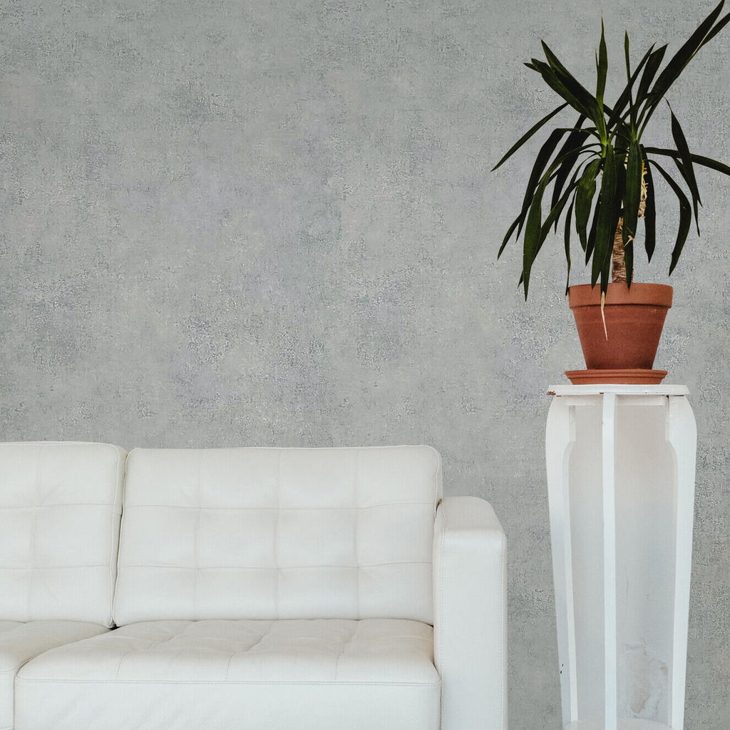 Stunning Faux Concrete Textured Wall Coverings For Calm image