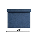221270 Modern navy blue faux woven sack fabric textured plain contemporary wallpaper