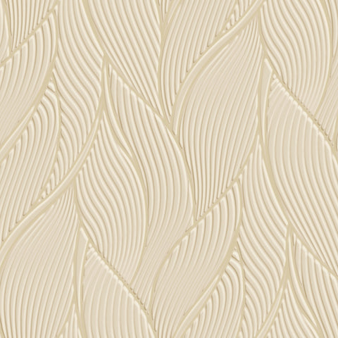 Z18904 Trussardi Luxury Floral plants beige wallpaper