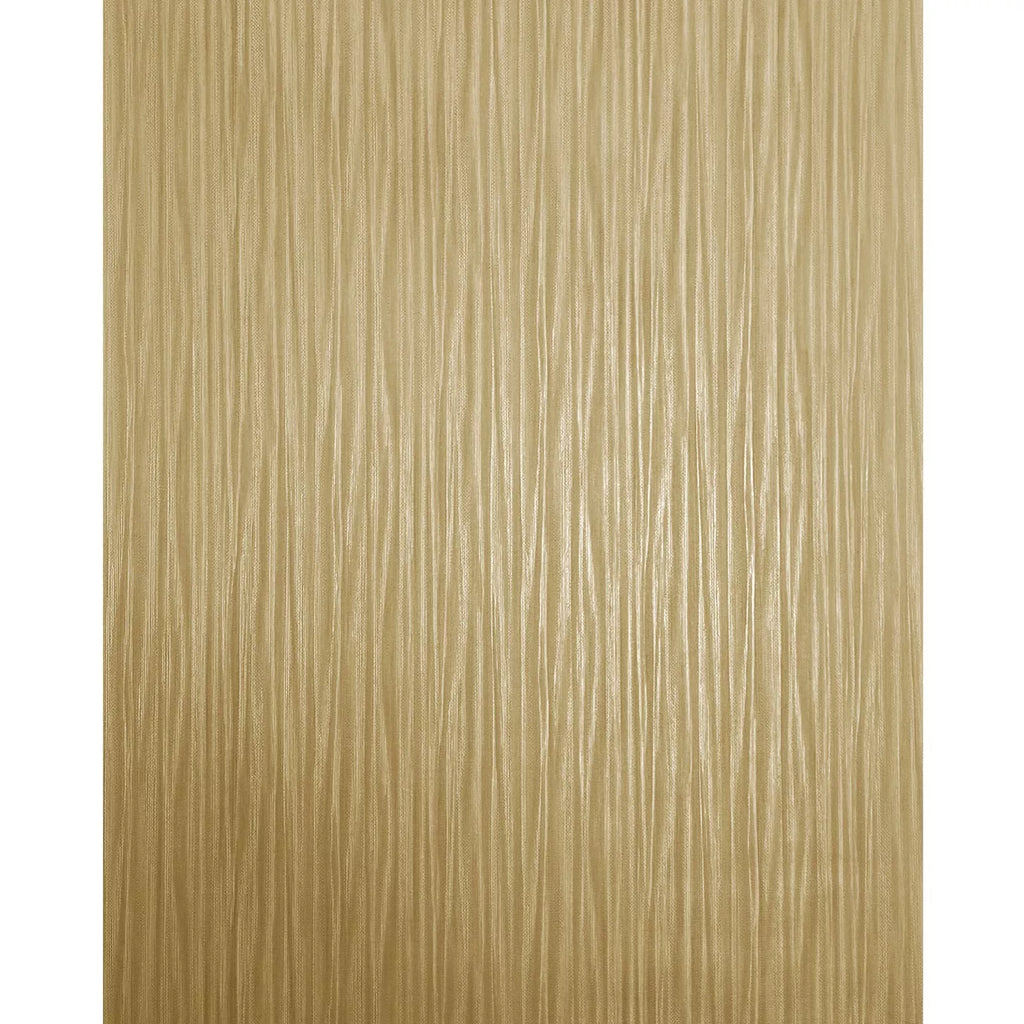 Z18912 Yellow Beige gold metallic Textured plain vertical lines faux f ...