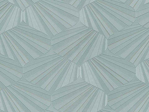 Z64847 Geometric wallpaper Contemporary blue metallic lines textured 3D