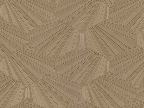 Z64849 Geometric wallpaper Contemporary brown metallic lines textured 3D