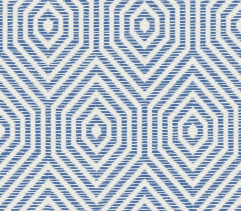 TP80502 Hexagon Geometric blue wallpaper