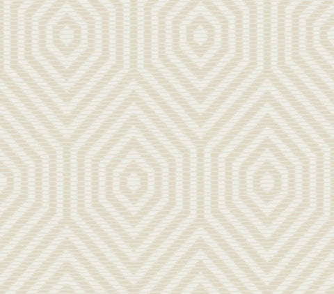 TP80505 Hexagon Geometric beige wallpaper