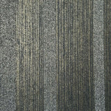 215020 Portofino Glassbeads lines striped charcoal gray silver Metallic 3D Wallpaper