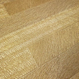 255015 Wallpaper gold Metallic textured horizontal stripes modern texture lines 3D - wallcoveringsmart