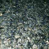 M4018 Modern Teal Blue Big Chip Natural Real Mica Stone Wallpaper Plain Textured - wallcoveringsmart
