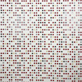 3559-13 Modern White Polka Dot Red Gold Wallpaper
