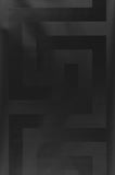 93523-4 Solea Black Satin Greek Key Wallpaper