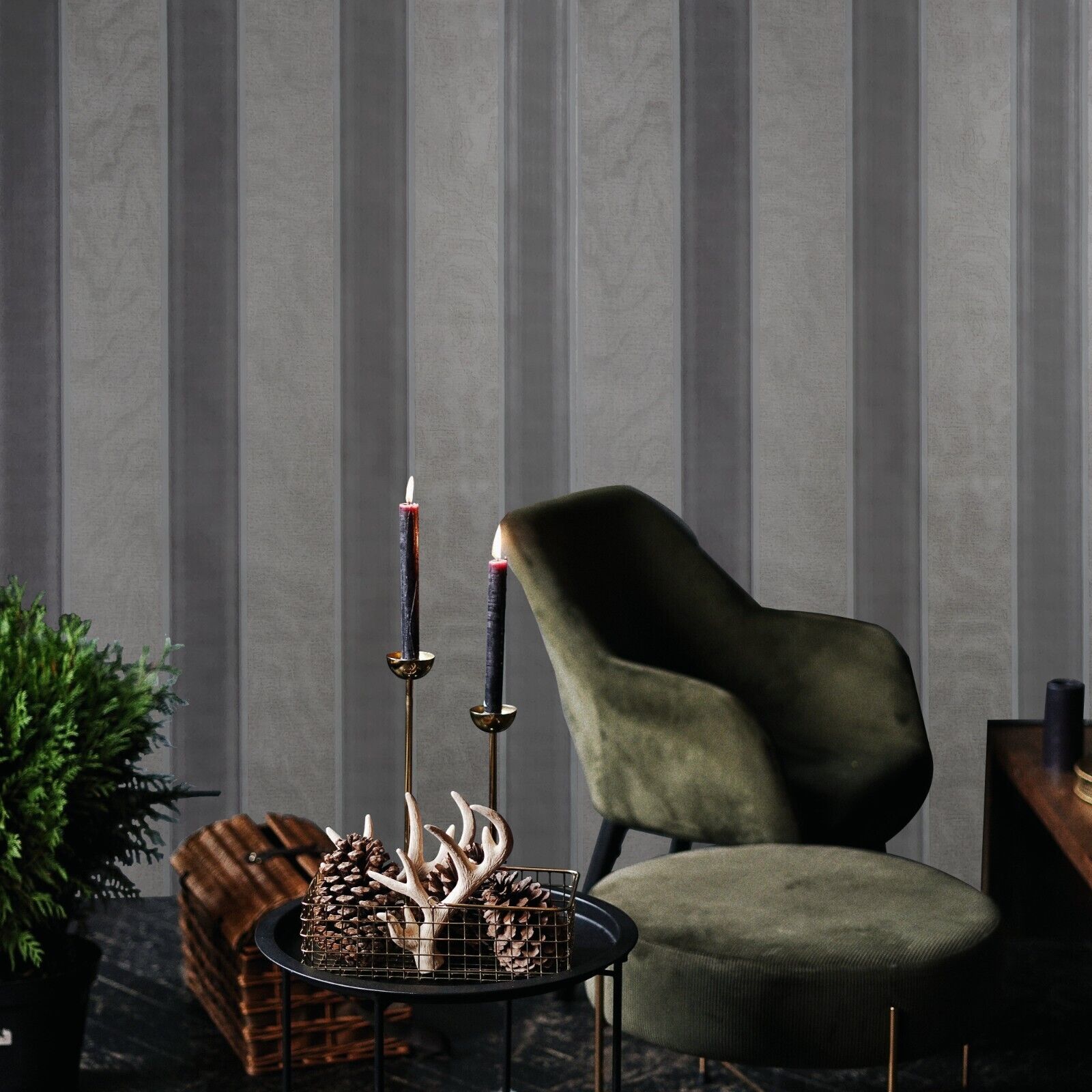 http://wallcoveringsmart.com/cdn/shop/products/CharcoalgraytaupesilverstripesfauxfabriclinestexturedstripedWallpaper.jpg?v=1670098655