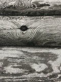 V322-12 Charcoal Grey Wood Deck Board Wallpaper