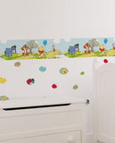 Disney DF70599 Winnie the Pooh Multi Polka Dot Wallpaper