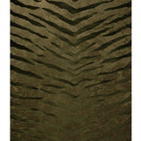 115002 Tiger Wallpaper brown bronze Metallic Textured Flock velvet animal fur 3D