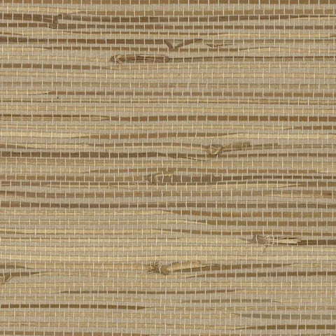 VG4440 York River Grasscloth Neutral Beige Wallpaper