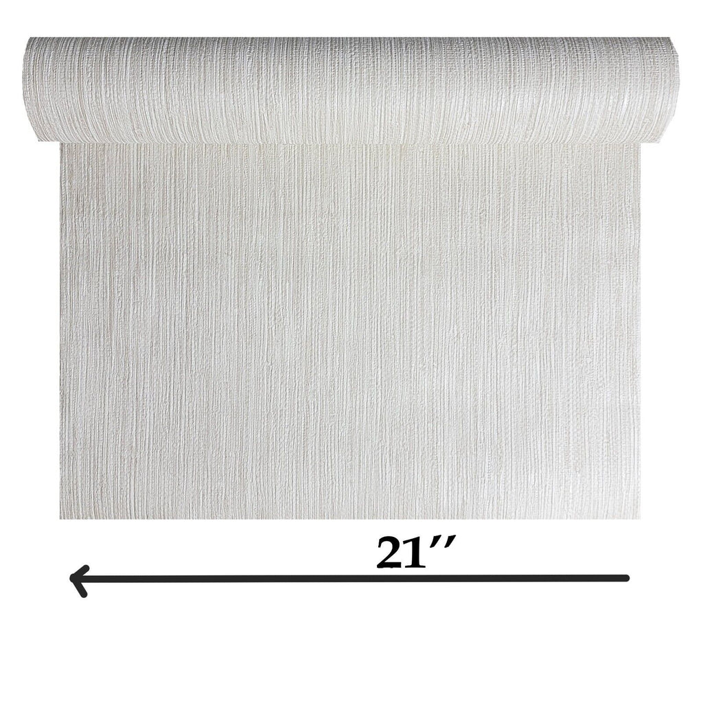 Z21142 Vinyl tan off white plain faux grasscloth textured 