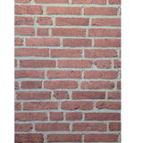 WM94283101 Red 3D illusion Brick textured Wallpaper 
