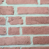 WM94283101 Red 3D illusion Brick textured Wallpaper 