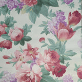 WMJM1001101 Off white green pink red purple flowers floral Wallpaper