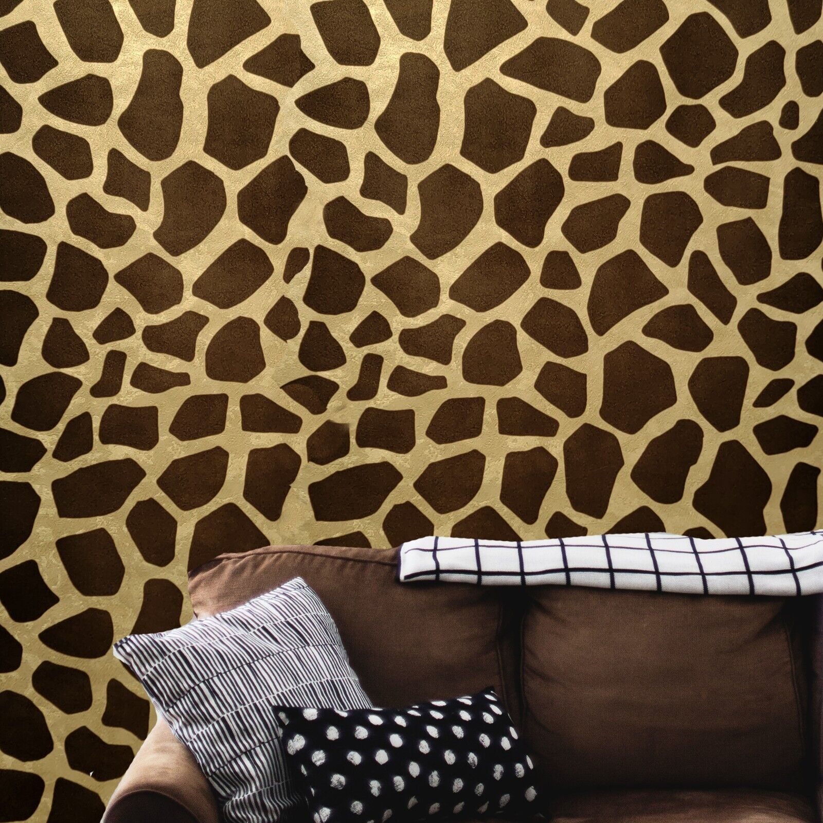 WallpaperbrowngoldMetallicText