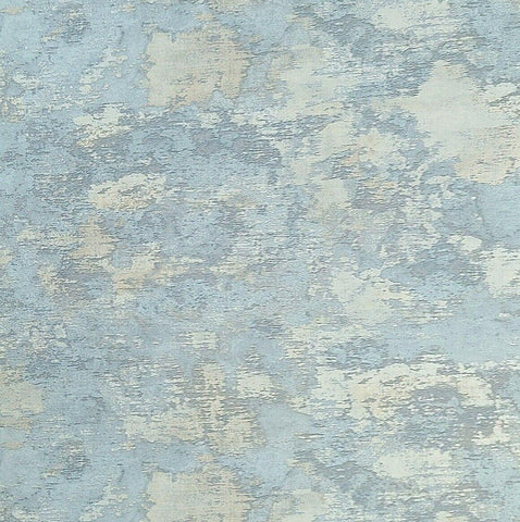 Z44902 Zambaiti Blue Gray beige cream faux vintage plaster Wallpaper - wallcoveringsmart
