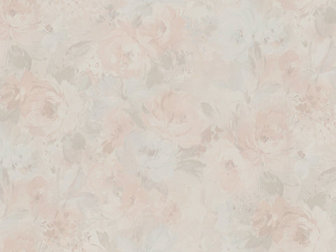 Z66858 Contemporary Beige non-woven Satin floral Plain wallpaper textured 3D