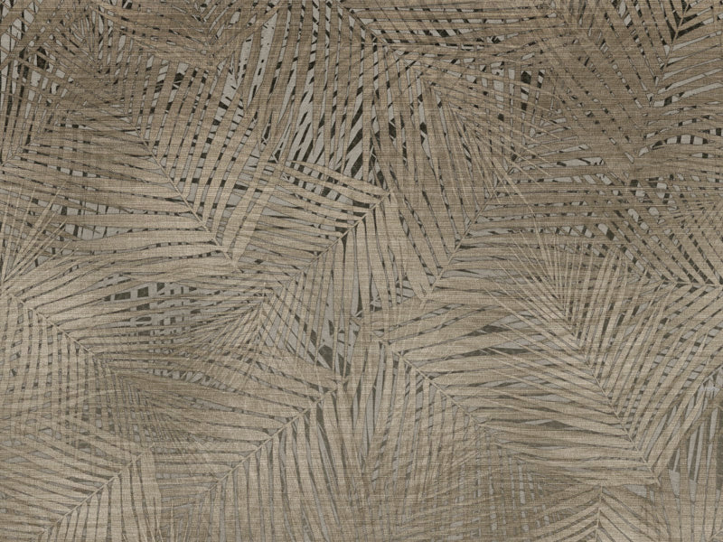 Z90065 LAMBORGHINI 2 Floral Leaves Brown Textured Panel
