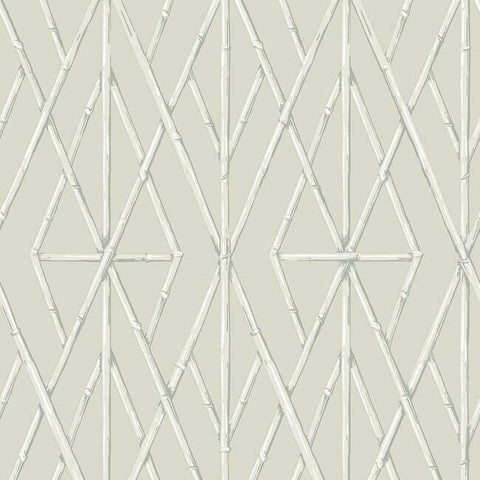 CV4450 York Riviera Bamboo Trellis Diamond Geometric Sand Wallpaper
