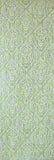 5527-04 Wallpaper green Textured rustic diamond ogree vintage damask