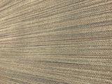 135039 Grasscloth Beige Yellow Stria Stripes Wallpaper