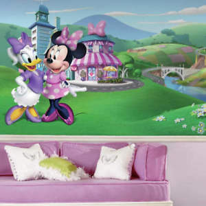 JL1437M Minnie Mouse Happy Helpers Mural – wallcoveringsmart