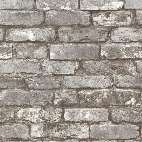 2604-21259 Brickwork Pewter Exposed Brick