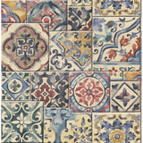 2701-22301 Marrakesh Tiles Multi Mosaic Wallpaper