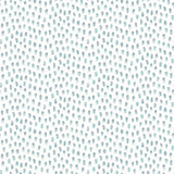 3120-13611 Sand Drips Aqua Painted Dots Wallpaper