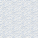 3120-13614 Sand Drips Blue Painted Dots Wallpaper