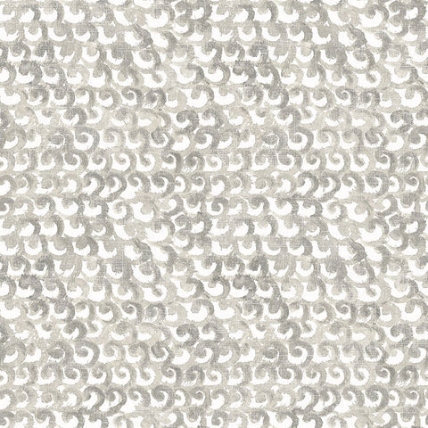 3120-13632 Saltwater Grey Wave Wallpaper