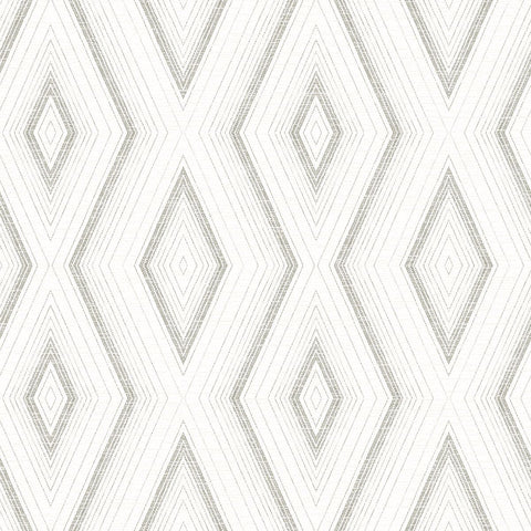 3120-13663 Santa Cruz Grey Geometric Wallpaper