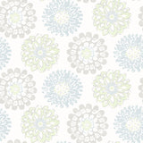 3120-13704 Sunkissed Light Green Floral Wallpaper