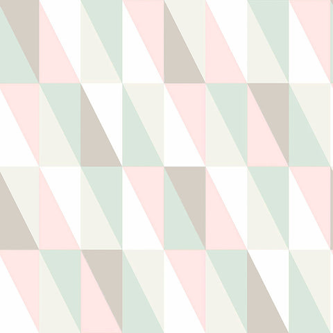4060-138919 Inez Pastel Geometric Wallpaper