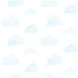 4060-138930 Irie Blue Clouds Wallpaper