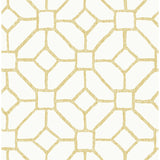 4120-26831 Addis Gold Trellis Wallpaper